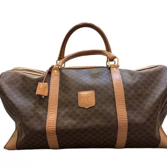 Celine Travel Bag with Lock and Key - Picture 10 of 12